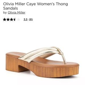 Olivia Miller Caye Thong Sandal